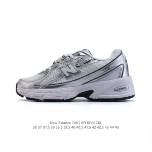New Balance Mr740 Vintage Grey Blue Running Shoes