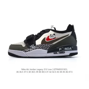 Jordan Legacy 312 Low Men's Basketball Shoes Classic AJ1 AJ3 Design