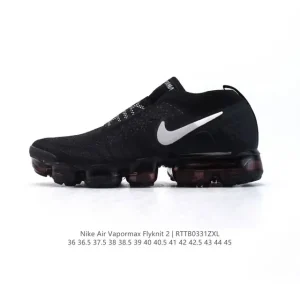Nike Air Vapormax Flyknit 2 Running Shoes with Full-Length Air Cushion