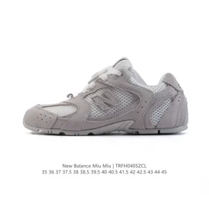 Miu Miu x New Balance 2025 530 SL Leather Mesh Collaborative Running Shoes