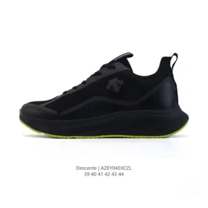 Descente Men's Chron Retro Outdoor Hiking Sneakers Comfortable Leather Shoes