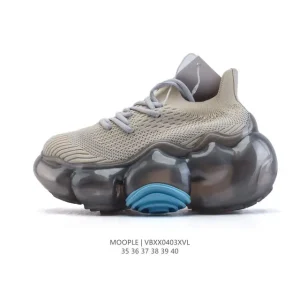 Grounds Bubble Sole Future Tech Sneakers with 3D Printed Design