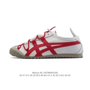 ASICS Onitsuka Tiger Mexico 66 Classic Leather Retro Sneakers