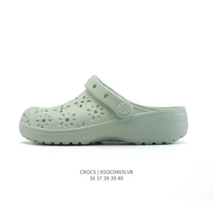 Crocs Snowflake Platform Sandals Women's Comfort Slides