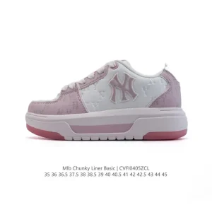 MLB Chunky Liner Basic Retro Street Style Sneakers for Men and Women