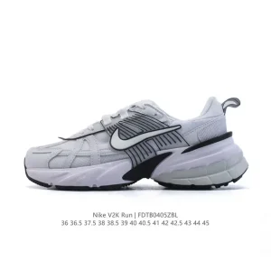 Nike V2K Run Retro Low-Top Running Shoe with Cushioning and Stability