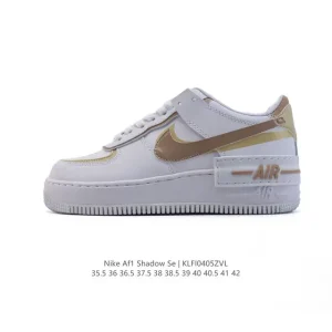 Nike Air Force 1 Shadow Low Top Chunky Platform Sneakers for Women