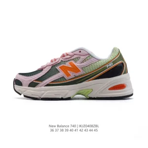 New Balance Mr740 Vintage Grey Blue Retro Dad Sneakers