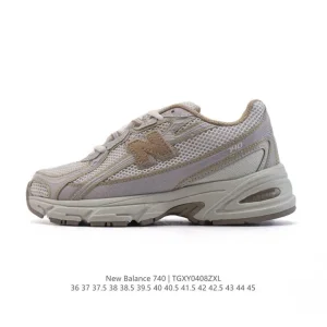 New Balance Mr740 Vintage Grey Blue Dad Shoe for Men and Women