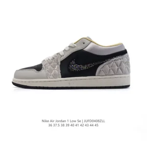Air Jordan 1 Low Retro DV1762 Classic Leather Basketball Shoes