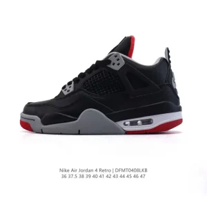 Jordan Air 4 Retro OG New Year Red 2025 Basketball Shoes for Men and Women
