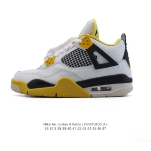 Jordan Air 4 Retro New Year Red Basketball Shoes 2025