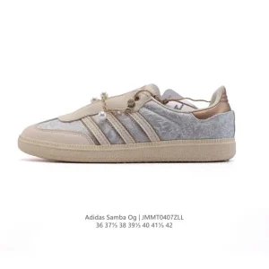 Adidas Originals Samba Og Shoes Classic White T-Toe Sneakers for Women