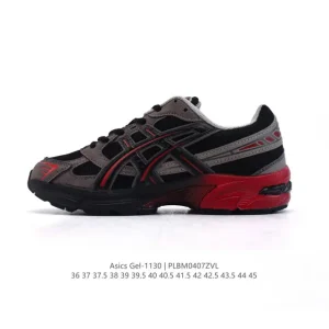 ASICS GEL-1130 Retro Vintage Leather Gel Cushioning Durable Sneakers
