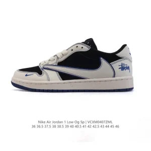 Jordan Military Blue Low OG SP Snake Year 2025 Reverse Swoosh Sneakers