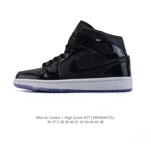 Jordan Zoom Retro High Classic Basketball Shoes with Zoom Air and Corduroy