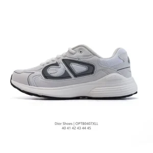 Dior D-Connect Chloroprene Rubber Sneakers with Transparent Inserts