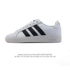 Adidas Neo Grand Court Lazy Egg Low Top Sneakers for Men and Women