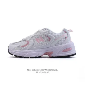 New Balance 530 Vintage Running Shoes for Women White Grey
