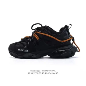 Balenciaga Track Trainers 3.0 Deconstructed Lace Up Retro Running Shoes