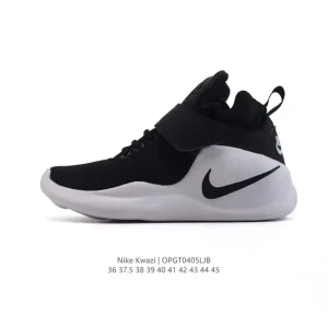 Nike Kwazi Men's Women's Basketball Shoes Black White Oreo Lifestyle Sneakers