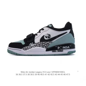 Jordan Legacy 312 Low Panda Classic Basketball Sneakers for Men