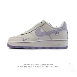 Nike Air Force 1 '07 Low White Sneakers with Air Cushion