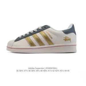 Adidas Superstar 82 Classic Shell Toe Leather Sneakers for Men and Women