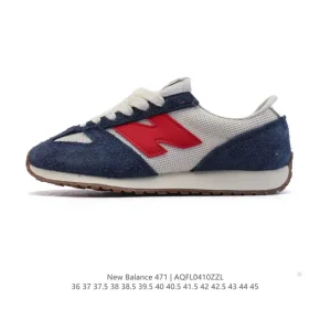 New Balance 471 Classic Retro Vintage Leather Lifestyle Sneakers