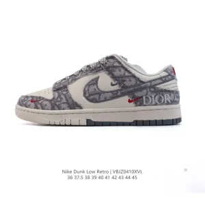 Nike Dunk Low Retro Dior Collaboration Vintage Basketball Skateboarding Shoes