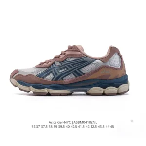 ASICS GEL-NYC Retro Street Style Sneakers with Gel Cushioning Technology