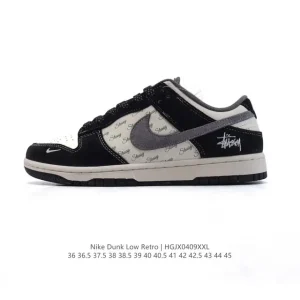 Nike Dunk Low Retro Vintage Basketball Sneakers for Men and Women