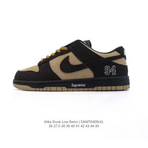 Nike Dunk Low Retro Vintage Basketball and Skateboarding Sneakers