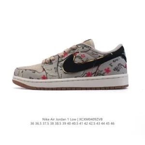 Jordan AJ1 Low 2025 Snake Limited Edition Embroidery Basketball Shoes