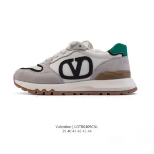 Valentino Open Skate Lace-Up Men's Leather Sneakers