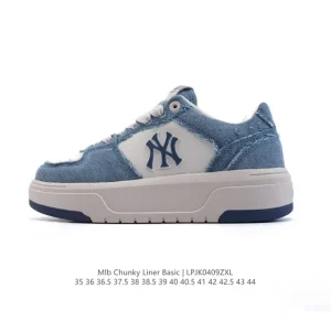 MLB Chunky Liner Basic Unisex Street Fashion Sneakers with Reflective Details
