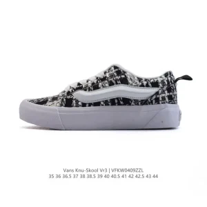 Vans Knu Skool VR3 LX Bread Shoe Fabric Patch Upper