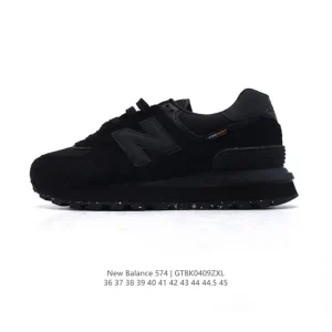 New Balance 574 Vintage Retro Sneakers with Encap Comfort and Leather Fabric
