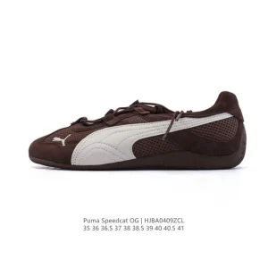 Puma Speedcat Og Racing Shoes Vintage Leather Suede Low Top Sneakers
