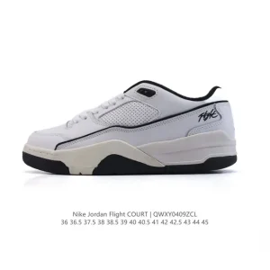 Jordan Flight Court Men's Retro Low Top Skate and Basketball Lifestyle Shoes