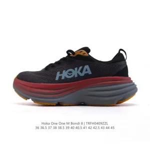 HOKA Bondi 8 Men's and Women's Lightweight Cushioned Road Running Shoe