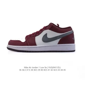Jordan AJ1 Low Retro Vintage Style Low Top Casual Sneakers