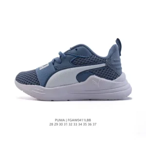 Puma Kids Low-Top Comfortable Sneakers for Boys and Girls