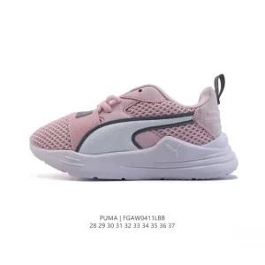 Puma Kids Low-Top Comfortable Running Shoes for Boys and Girls