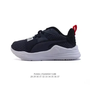 Puma Kids Low-Top Comfortable Running Shoes for Boys and Girls