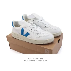 Veja Esplar Men Women White Leather Sneakers Eco-Friendly Casual Shoes