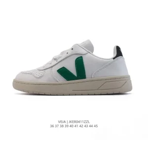 Veja Esplar Men Women White Leather Sneakers Eco-Friendly Casual Shoes