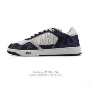 Dior Men and Women Low Top Sneakers Retro Casual Shoes
