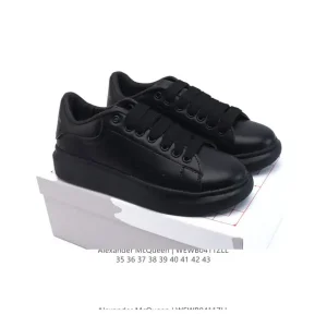 Alexander McQueen McQ Flash Smooth Leather Sneakers White