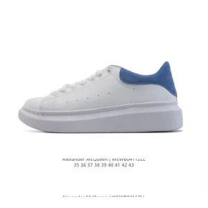 Alexander McQueen Flash Runner Smooth Leather Thick Sole Flash Tail Sneakers